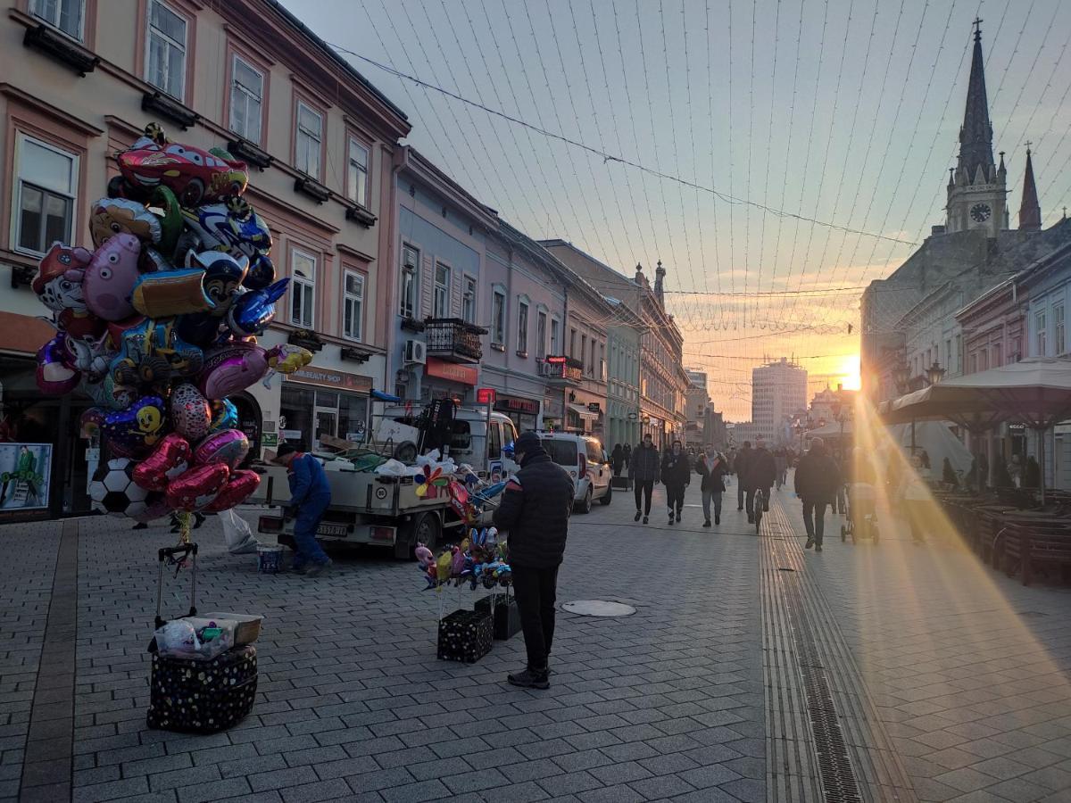 Woody Leilighet Novi Sad Eksteriør bilde